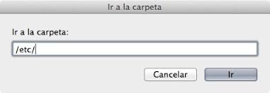Menu ir en Mac
