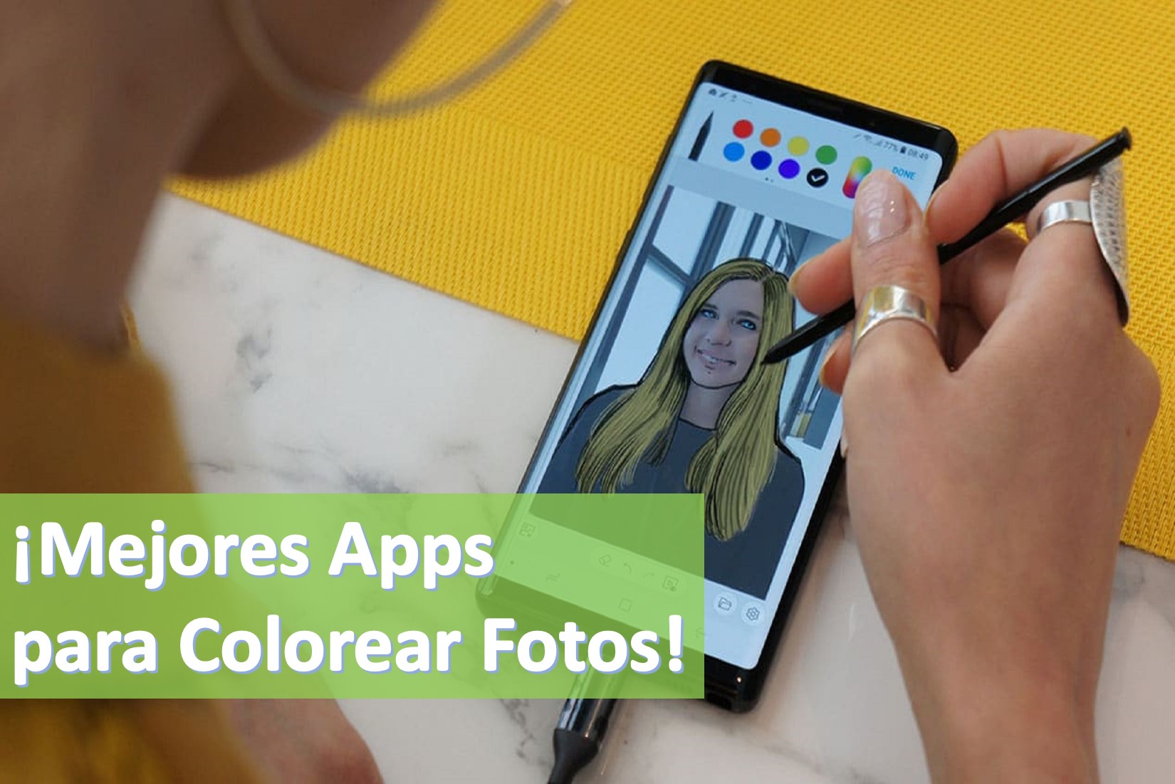 Aplicaciones para colorear fotos